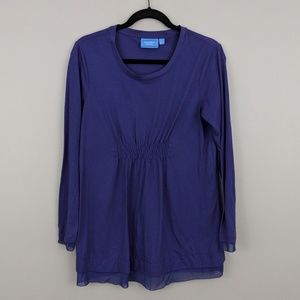 Vera Wang long sleeve top